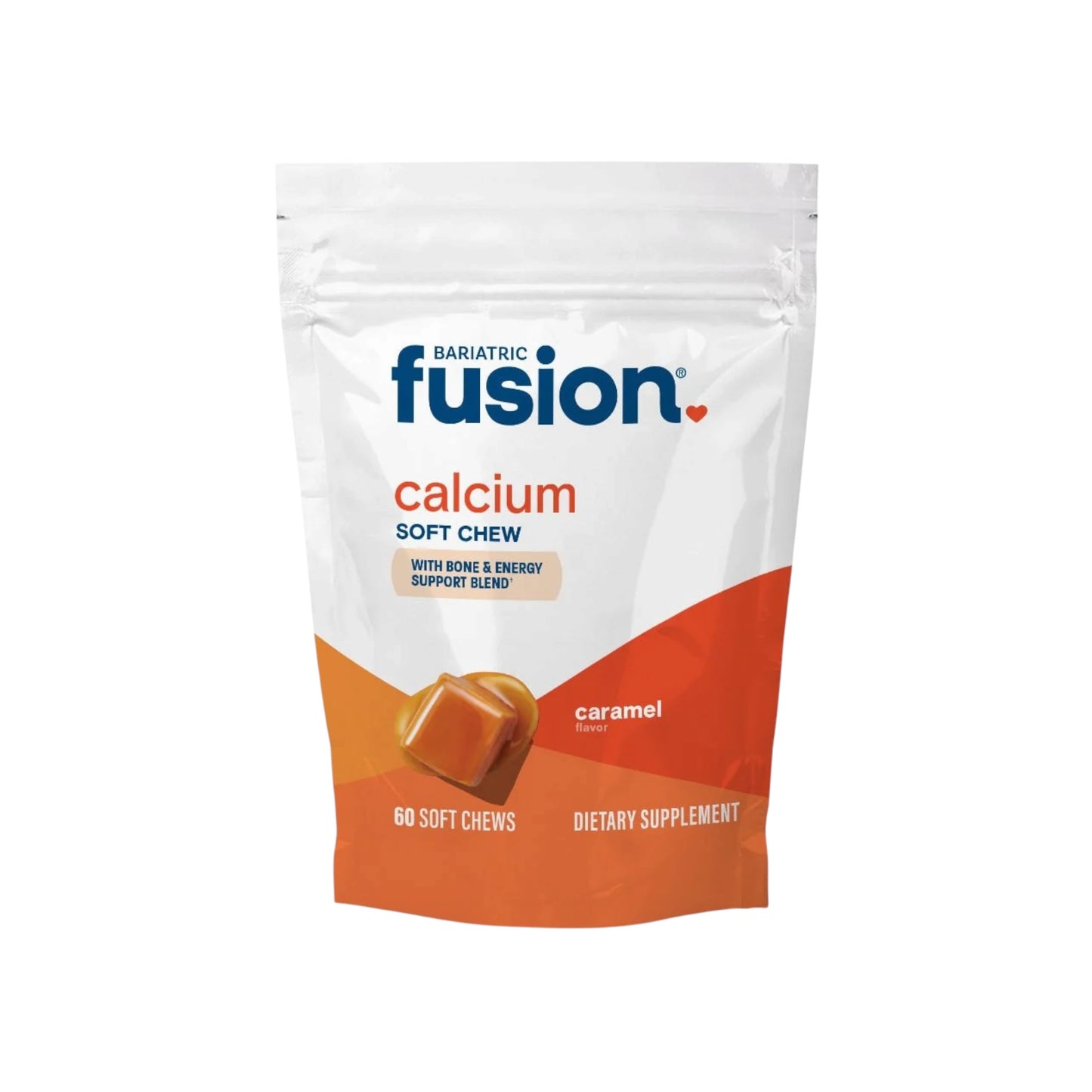 Bariatric Fusion كالسيوم بالكراميل 60 قطعة مضغ