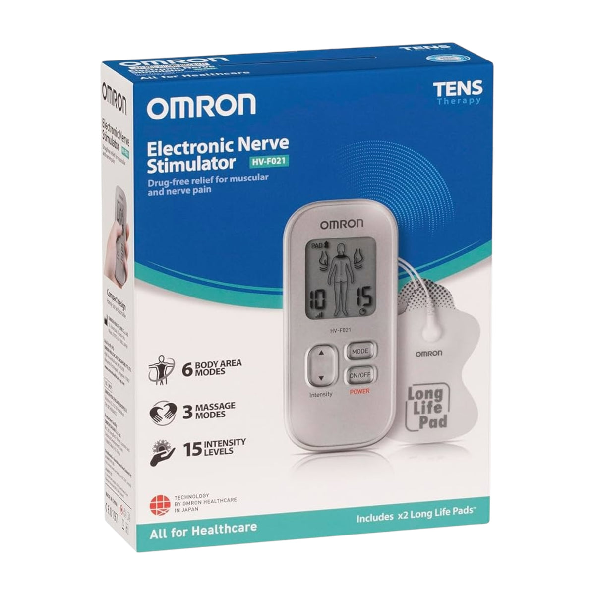 جهاز تحفيز الأعصاب الإلكتروني Omron HV-F021