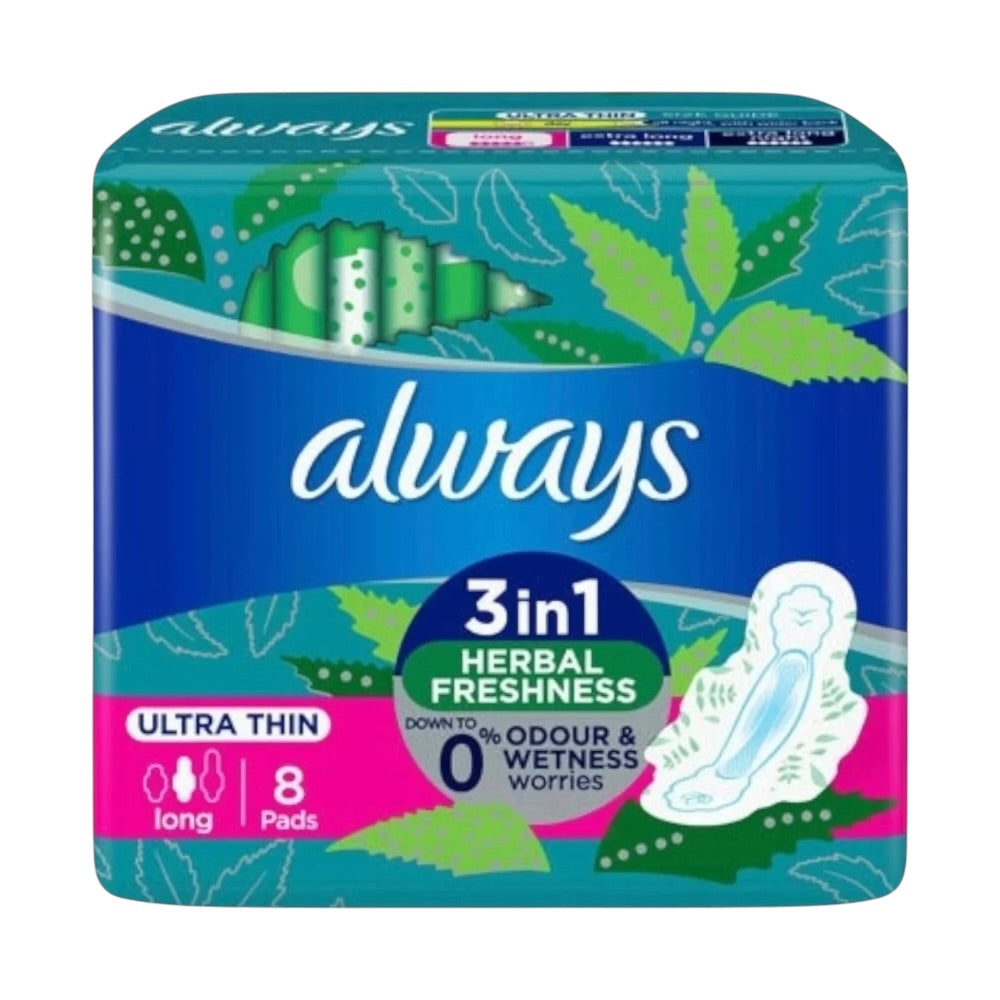 Always Thin Long 8 Pads
