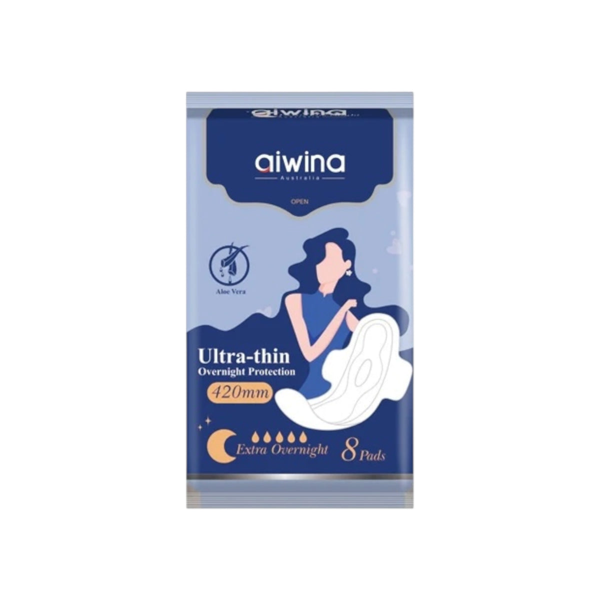 Aiwina Pads Ultra Thin S (10 قطع) 245 مم