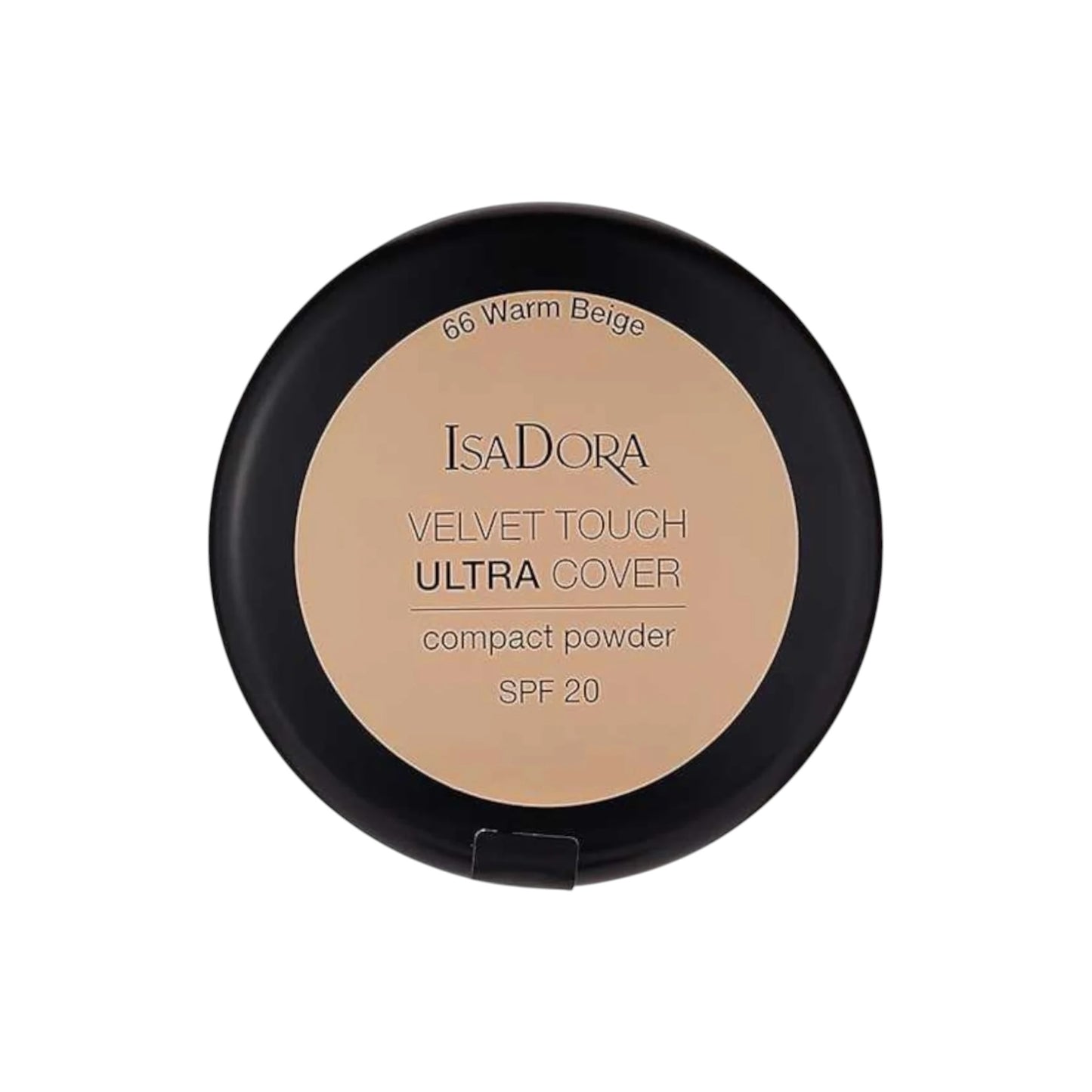 Isadora Sheer Cover Compact Powder 66 Warm Beige