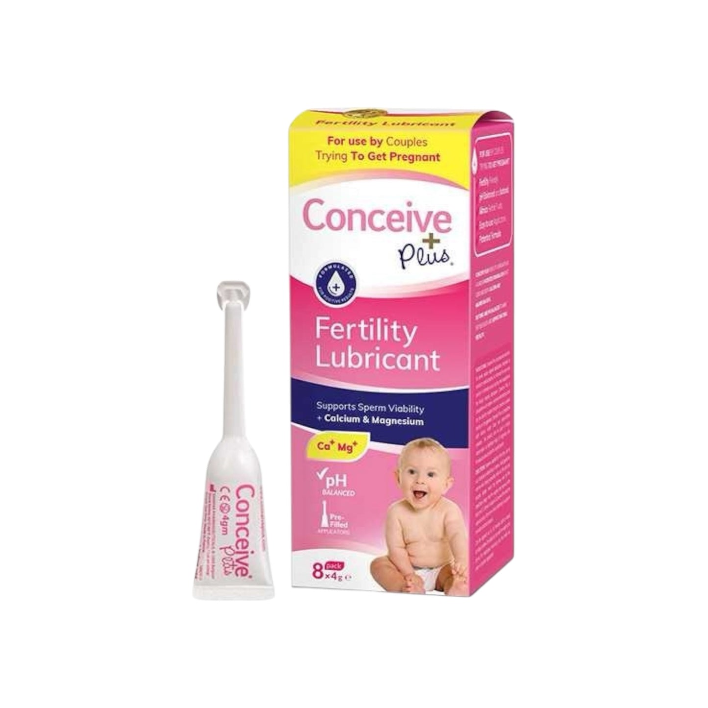 Conceive Plus Lubricant To Supports Natural Fertility 4G * 8 Vials