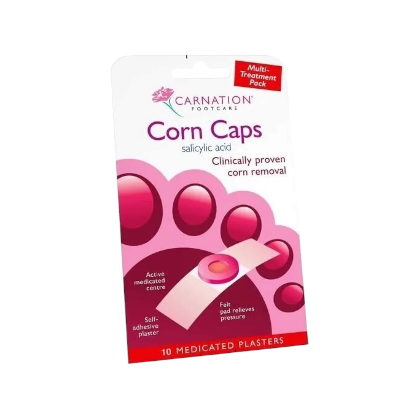 Corn Caps Removal 2x7 Cm
Plaster 6 Pieces