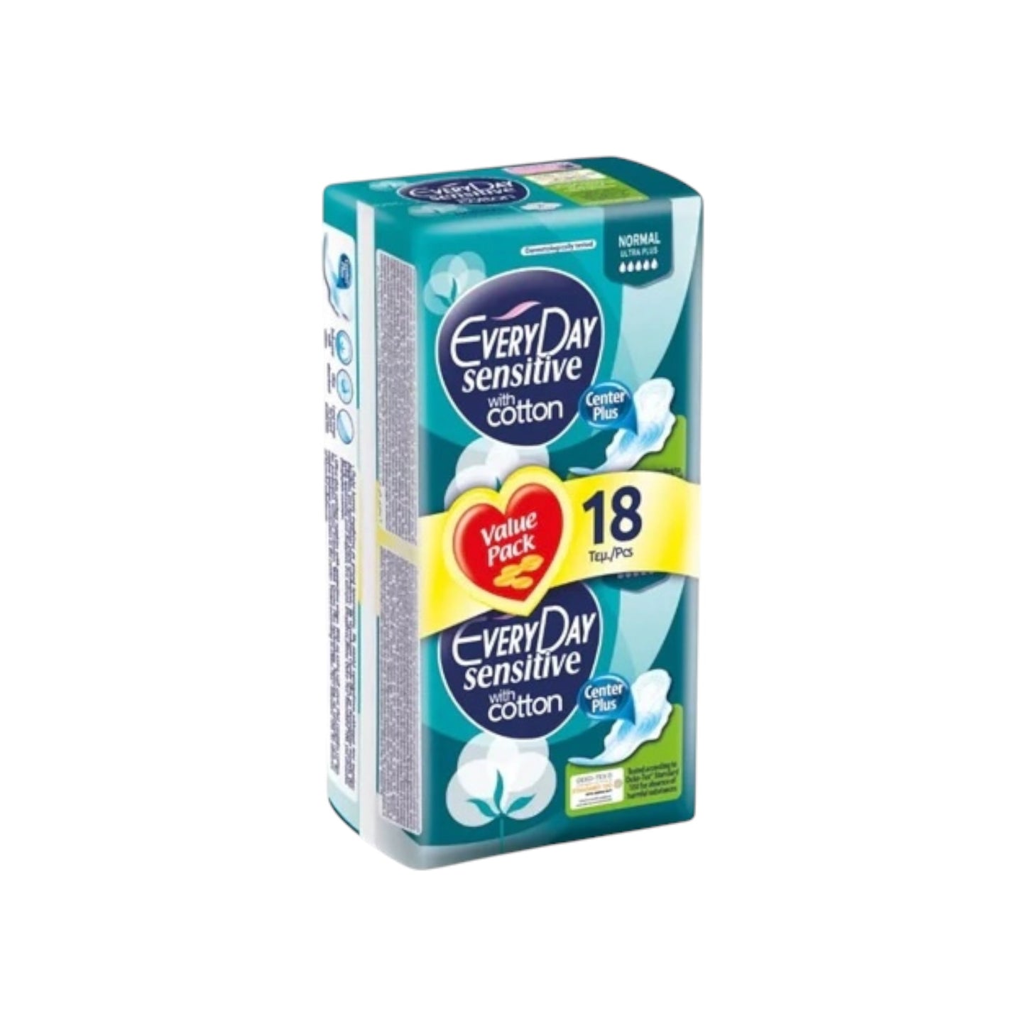 Everyday Sensitive Normal Eco 18 Pcs