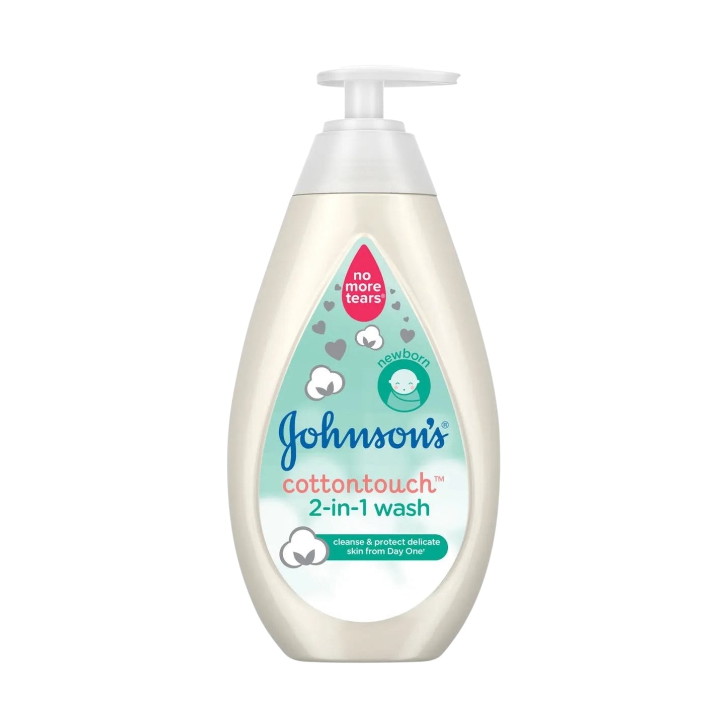 Johnsons Cotton Touch 2 In 1 Wash 500 ml