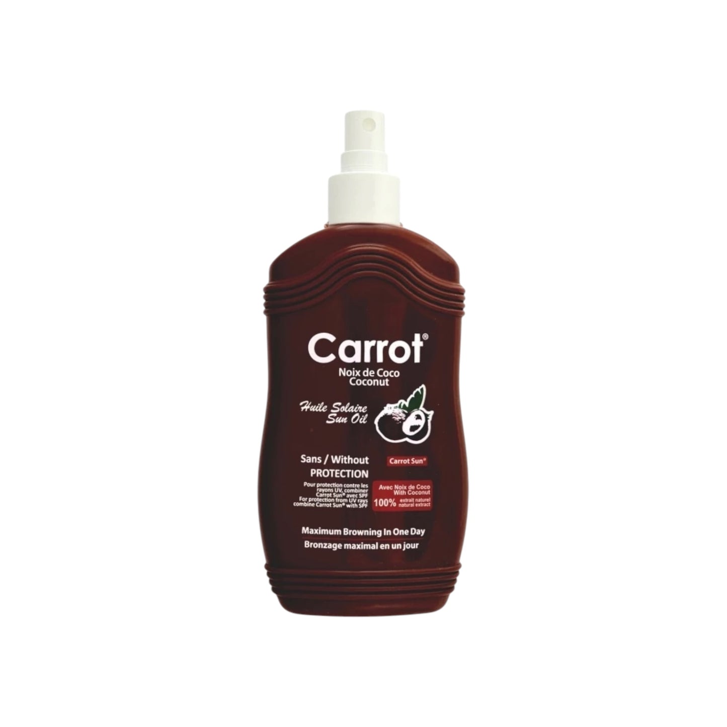 Carrot Coconut Sun
Tanning Oil 200ML