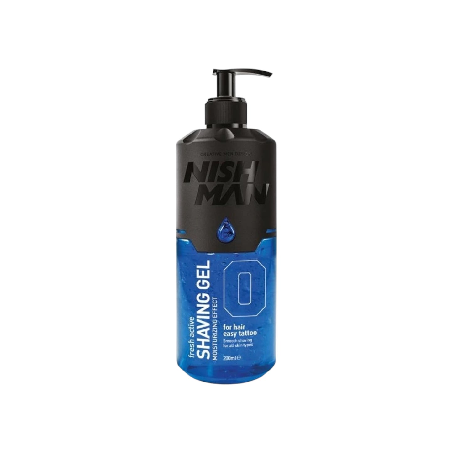 Nish Man Fresh Active 0 Shaving Gel 200ml