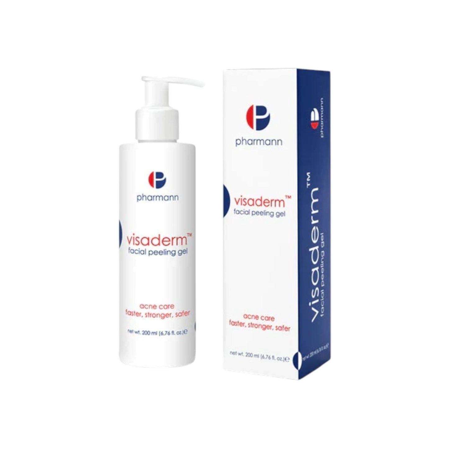Pharmann Visaderm Facial Peeling Gel 200ml