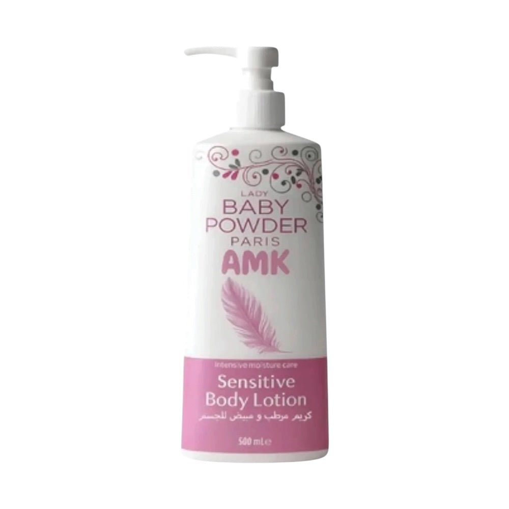 AMK Lady Baby Powder Sensitive Body Lotion 500ml