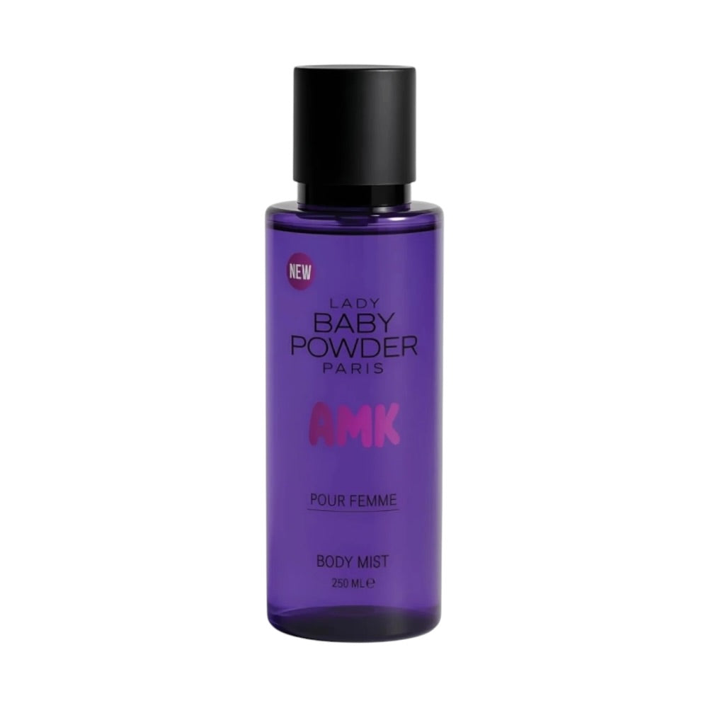 AMK Lady Baby Powder BodyMist Purple 250ml