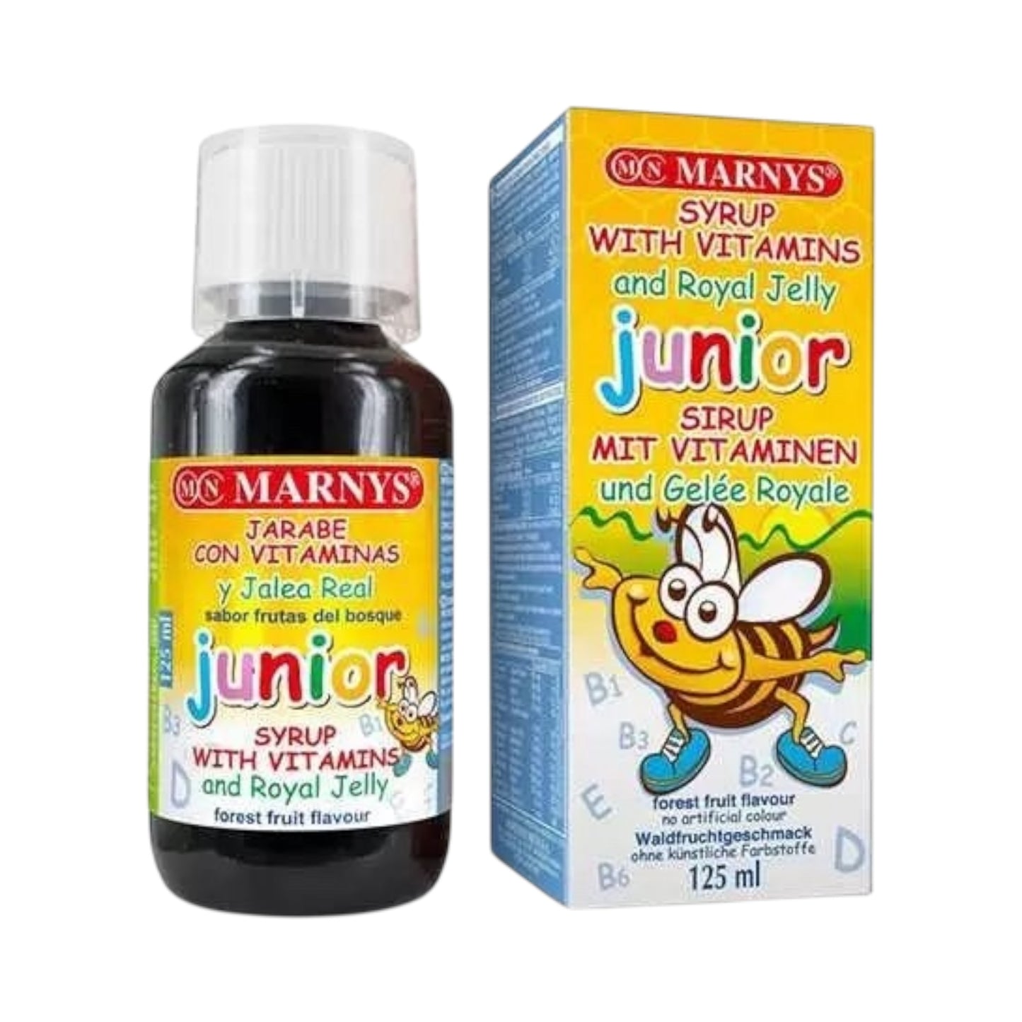 Marnys Junior Syrup With Vitamins & Royal Jelly 250ml