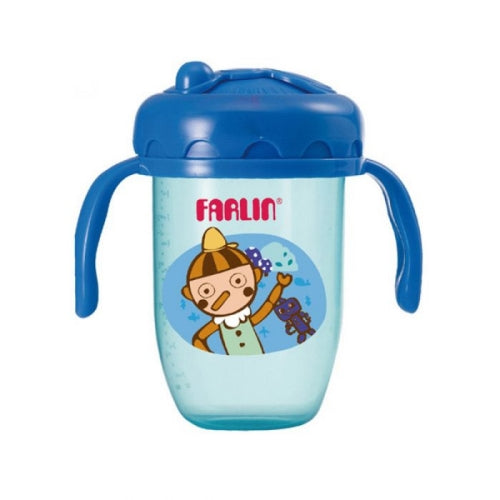 Farlin Golo Baby Cup with Straw 240ml
