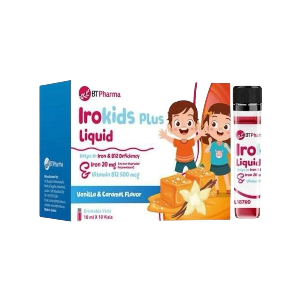 Bt Pharma Irokids Plus Liquid 10 Vials