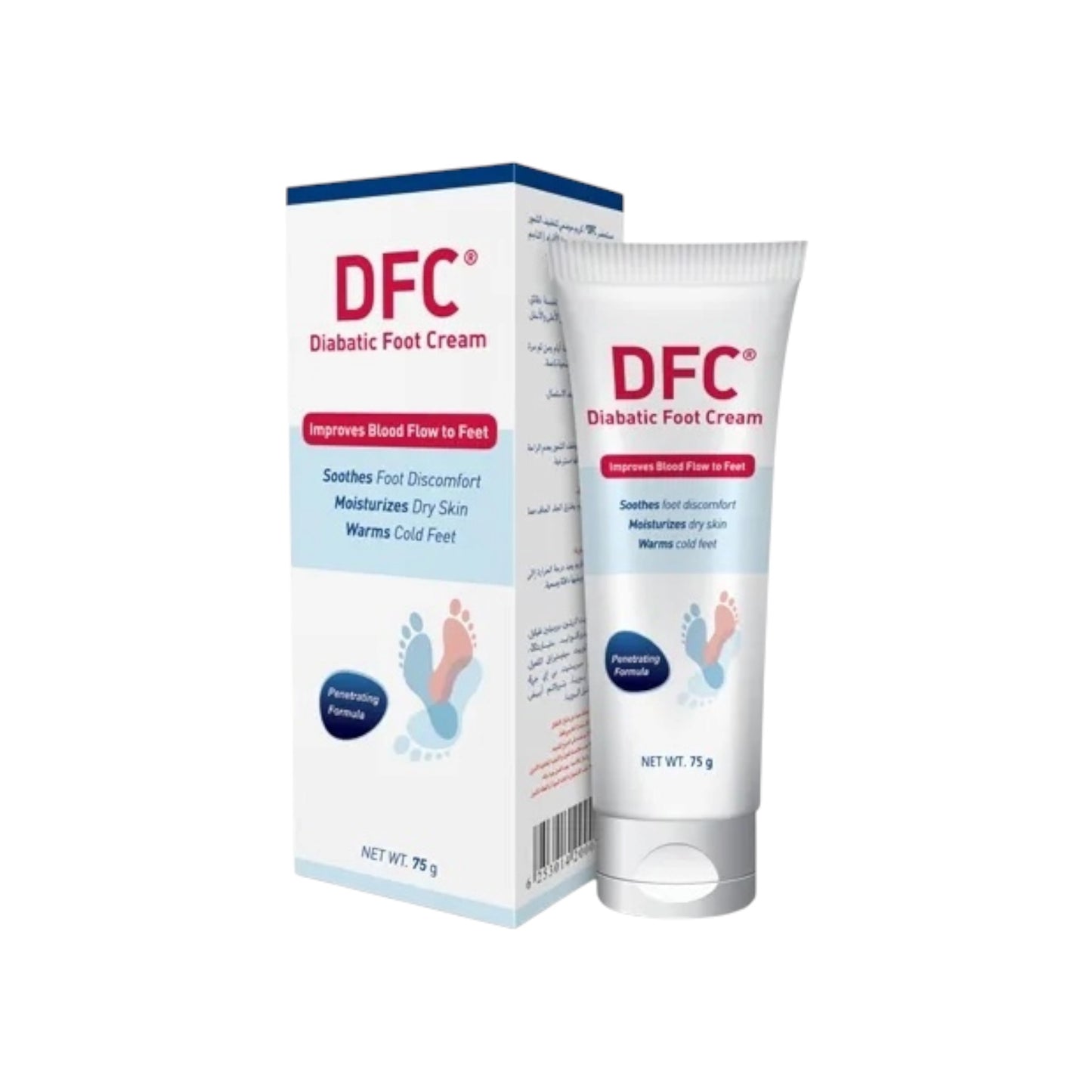 DFC Cream For Better Emollient And Wound Healing Effect 75G
