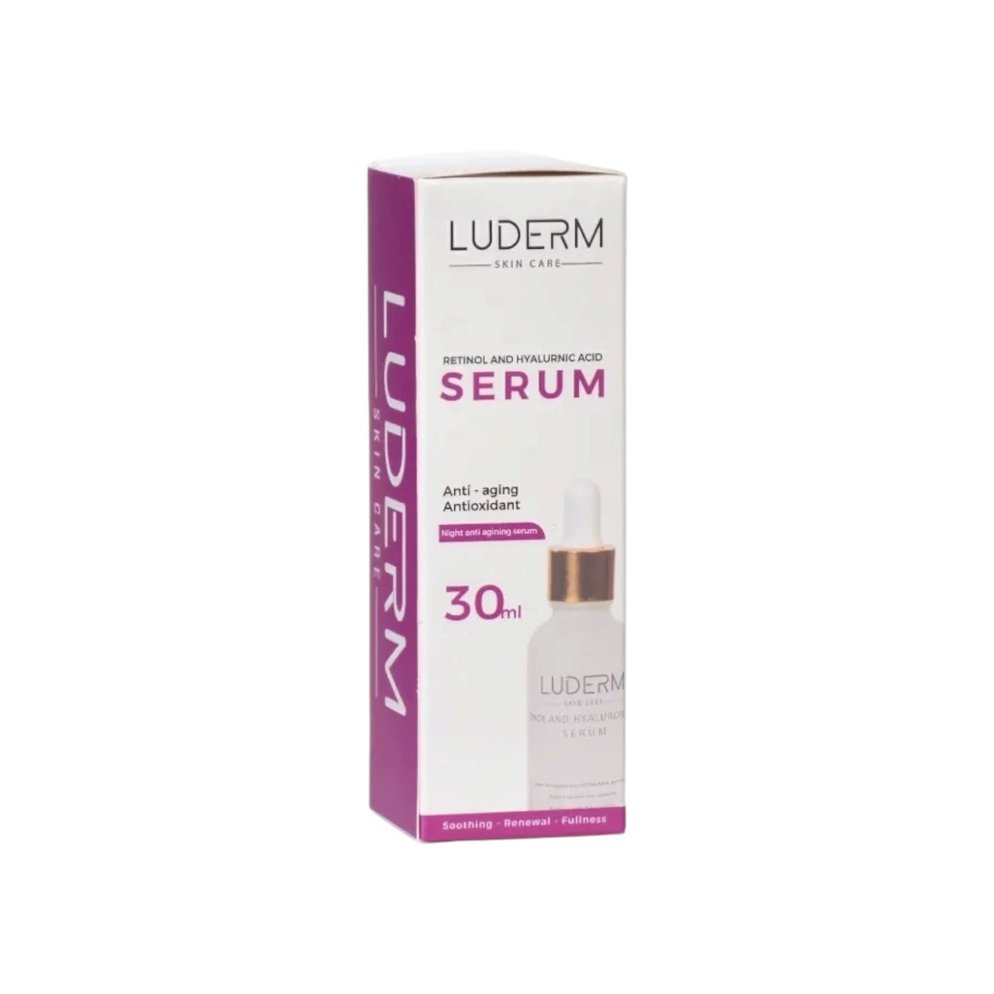 Luderm Retinol & Hyaluronic
Acid Serum 30ml