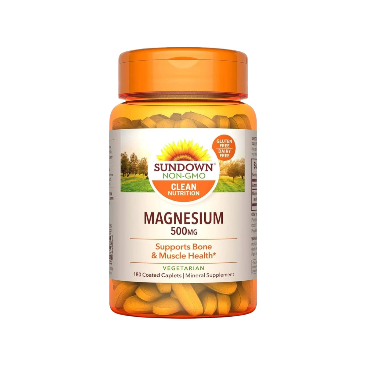 Sundown Magnesium 500mg
180 قرصاً