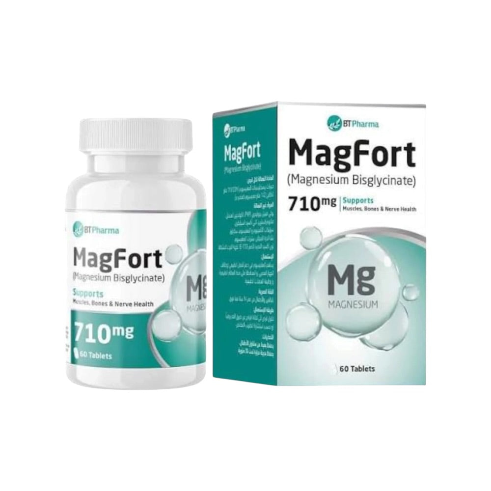 BT Pharma MagFort 710 ملجم 60 قرصًا