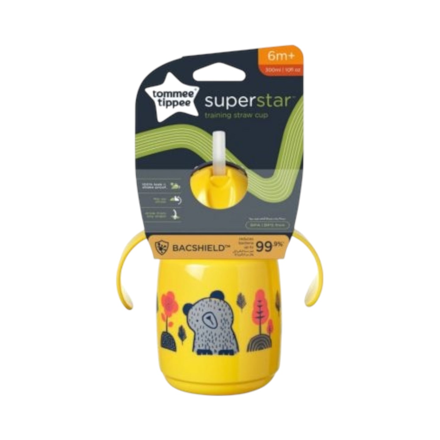 Tommee Tippee Superstar Training Straw Cup 6m+ 300ml