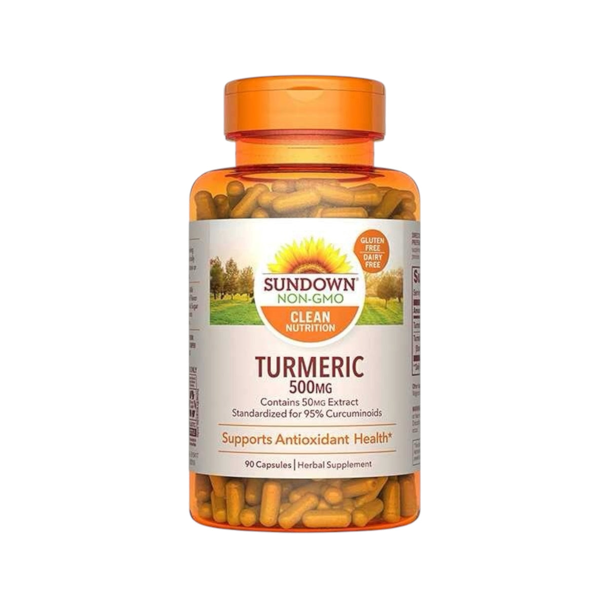 Sundown Turmeric 500mg 90 كبسولة