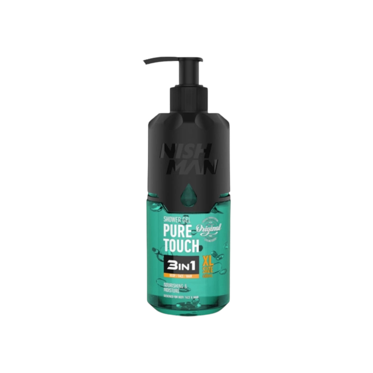 Nish Man Pure Touch 3in1
Shower Gel 480ml