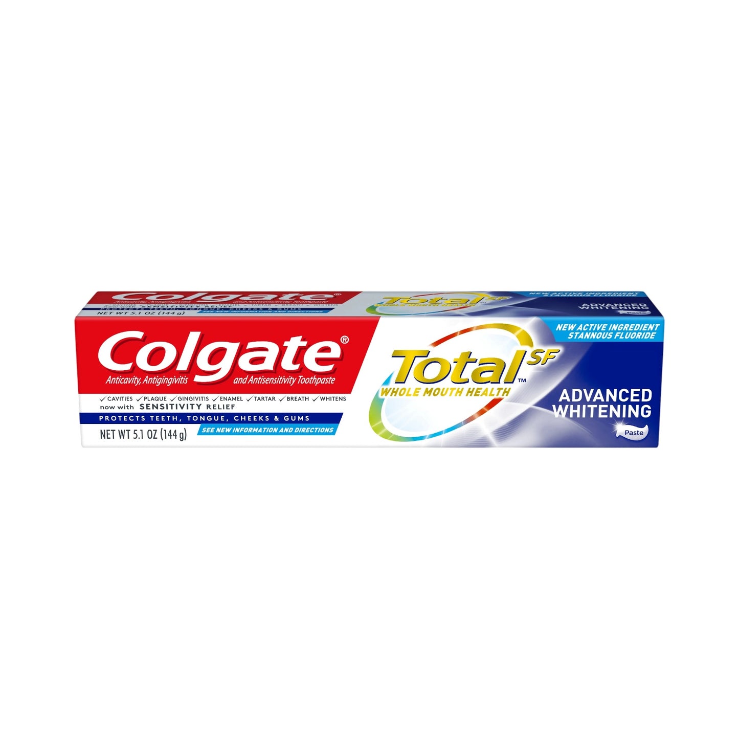 Colgate Total Advanced
Whitening Toothpaste 100ml