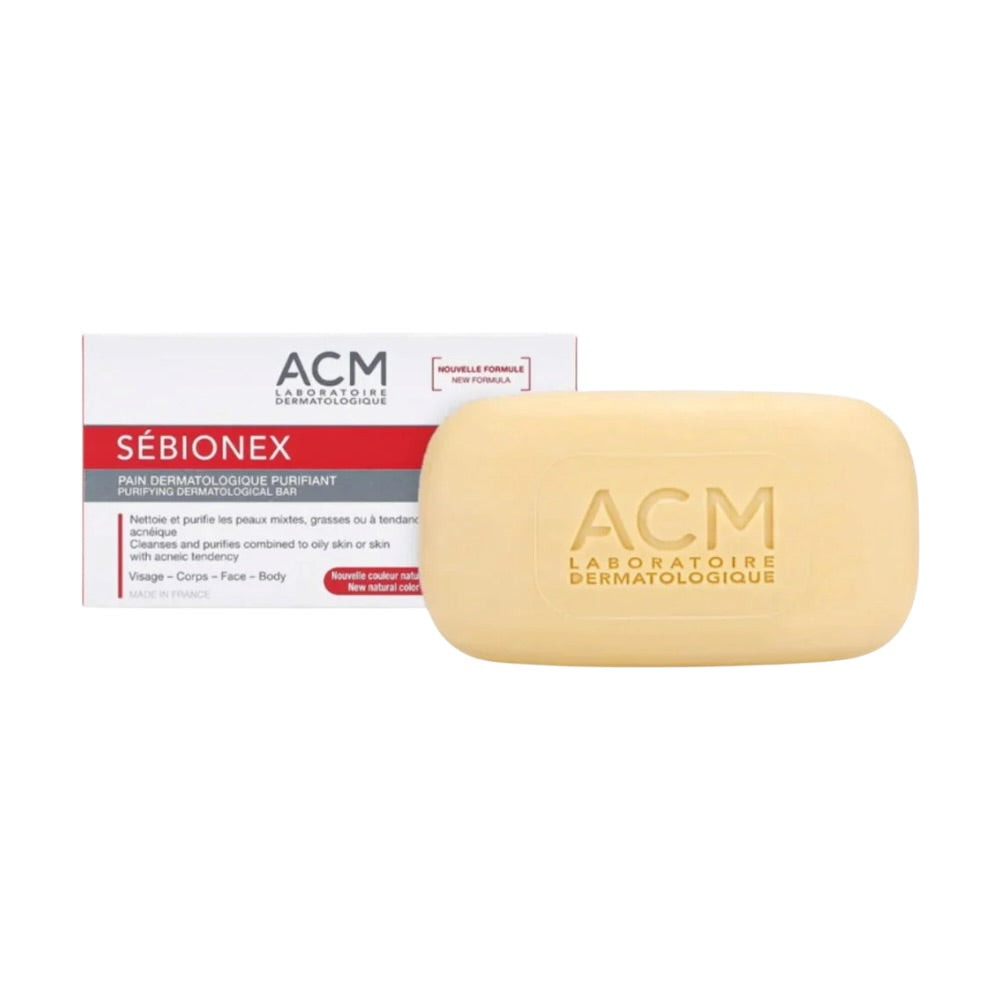 صابون تنقية الجلد Sebionex من ACM، 100 جرام
