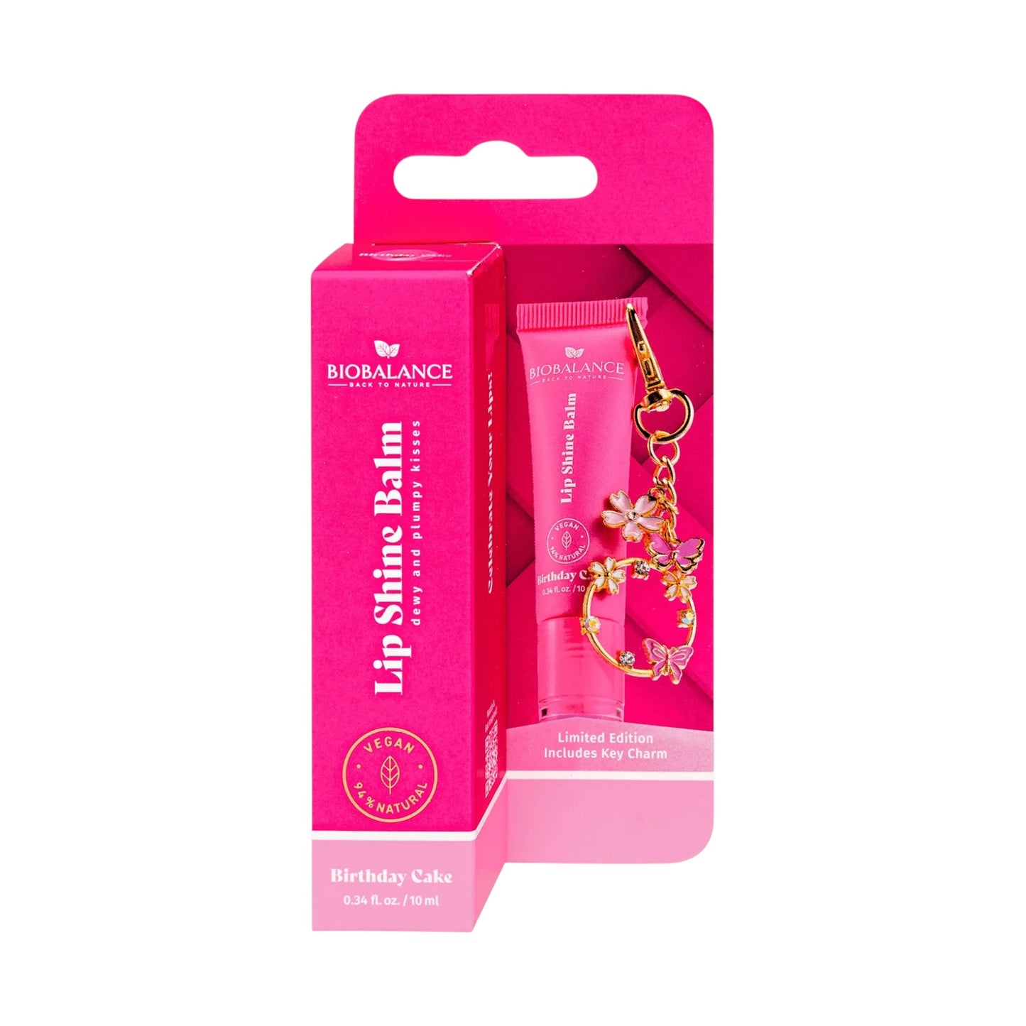 Bio Balance Lip Shine Balm Birthday Cake 10ML
