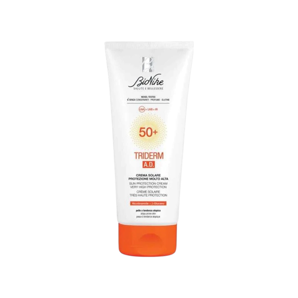 Bionike Triderm A.D Sun Cream Spf50+ 200MI