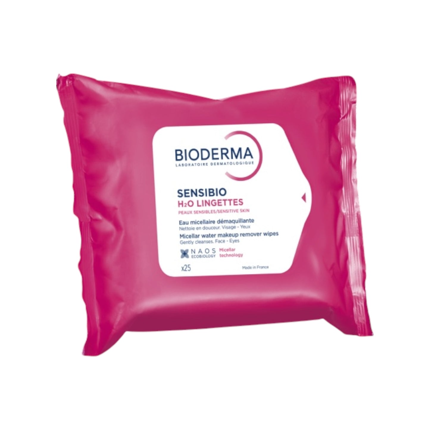 Bioderma Sensibio H20 Makeup Removing Wipes X25 Wipes