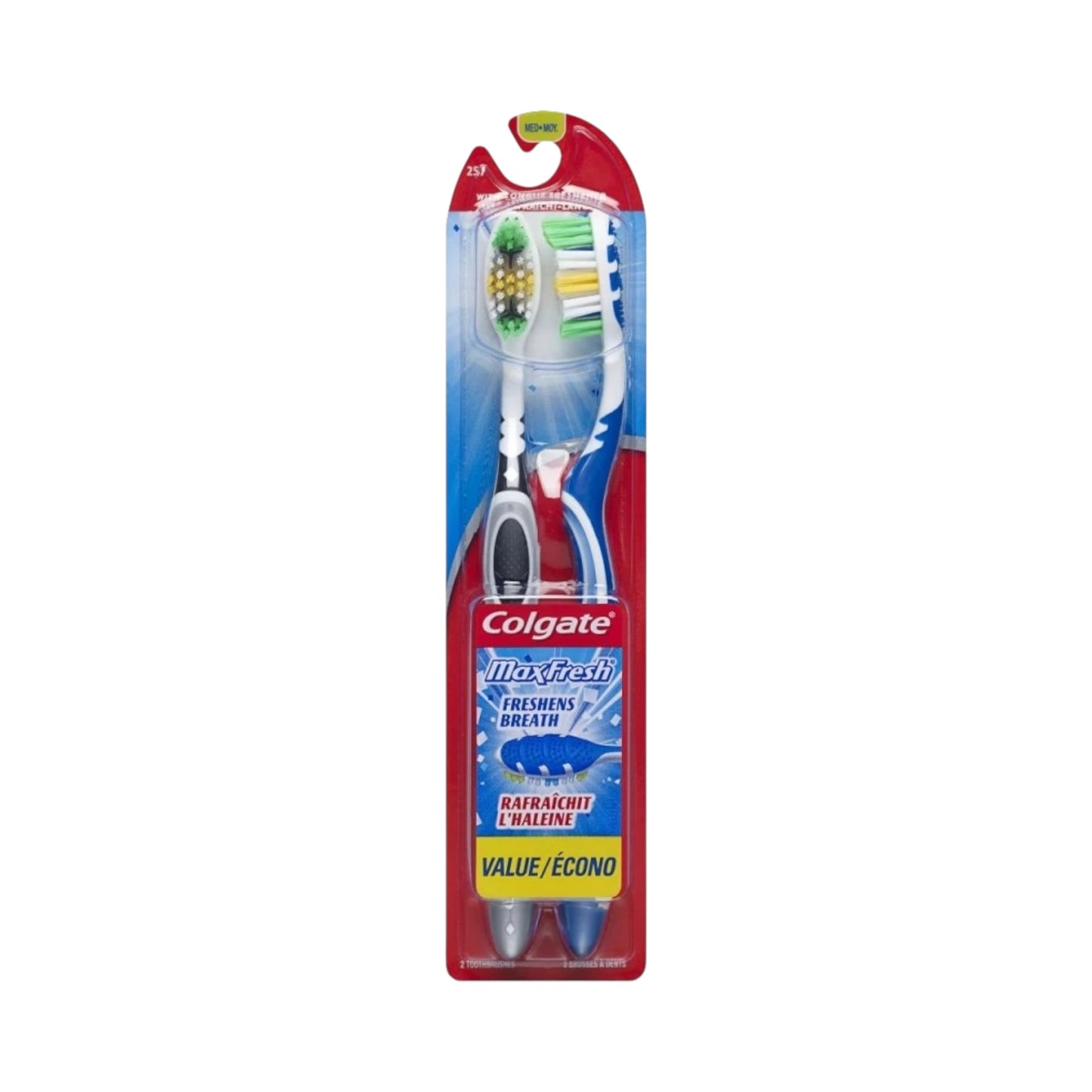 Colgate Max Fresh Medium
Toothbrush Double Pack