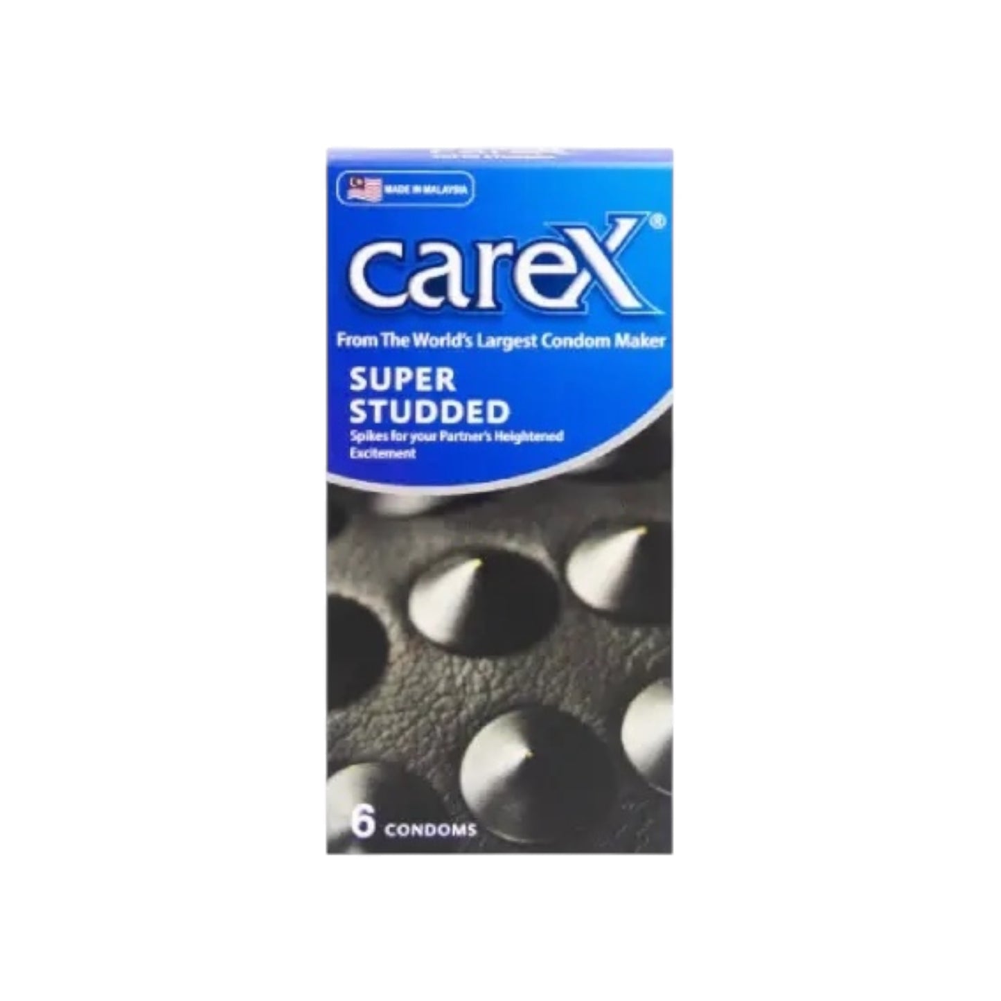واقي ذكري Carex Super Studded 6 قطع