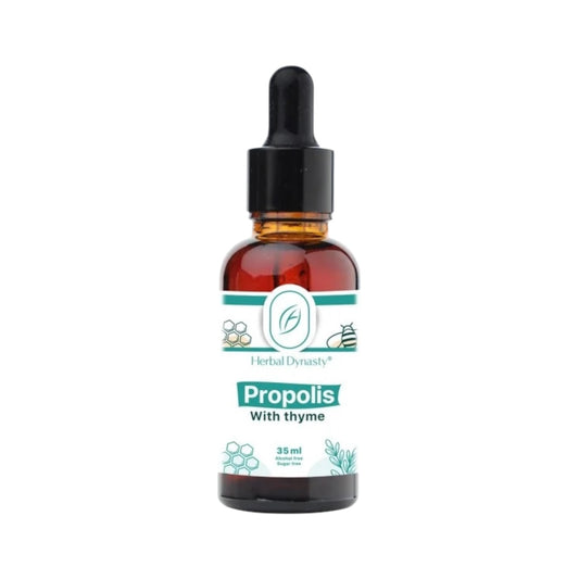 Herbal Dynasty Herbolis
قطرات العكبر (البروبوليس) 35 مل