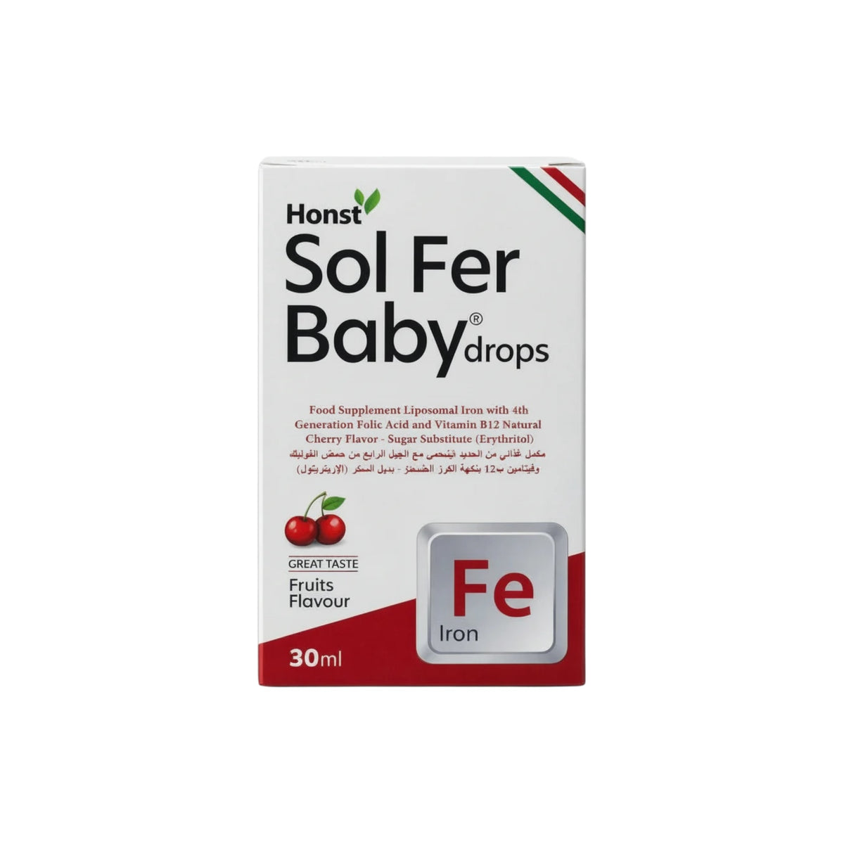 Honst Sol Fer Baby Oral Drops
30ml