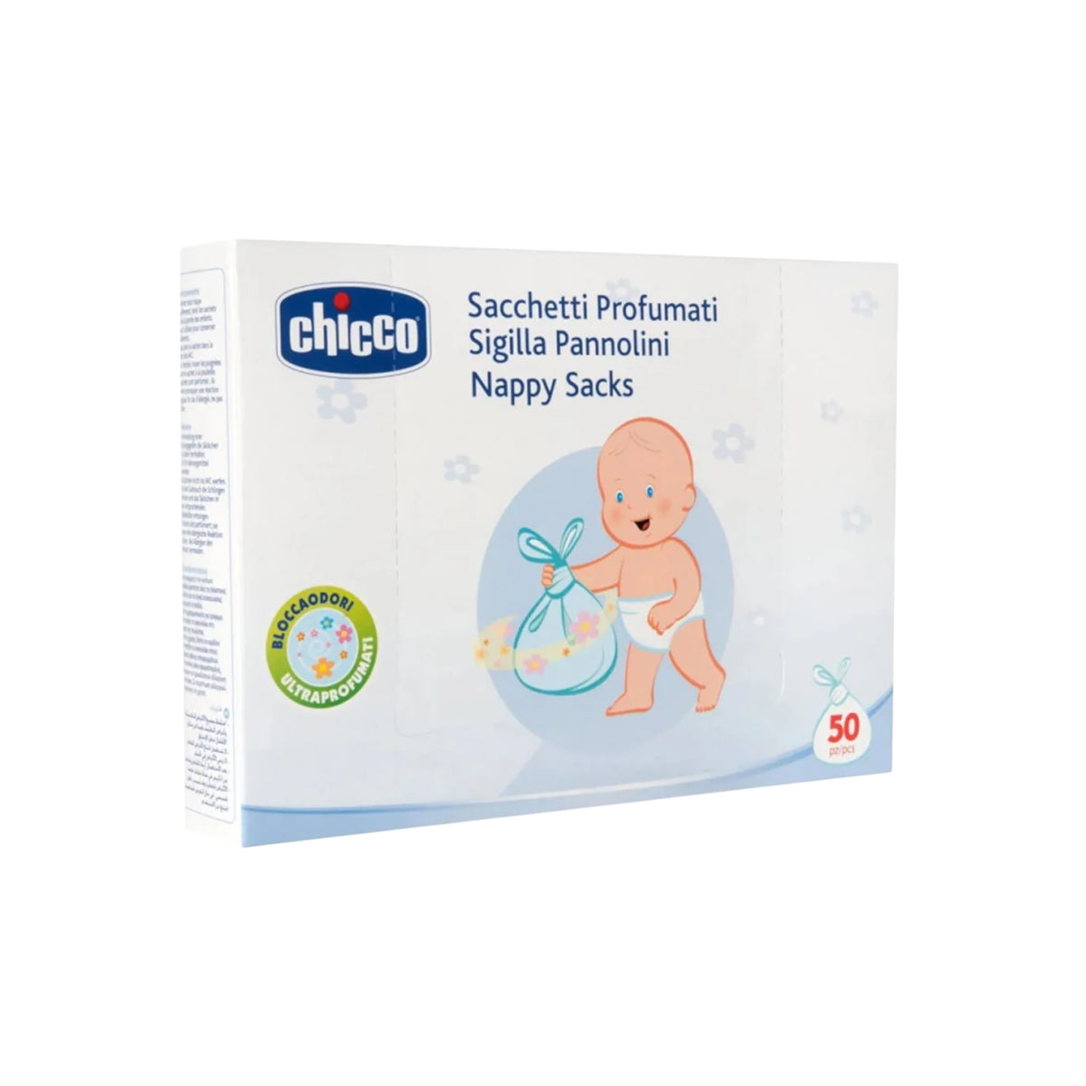 Chicco Nappy Sacks, 50 PCS