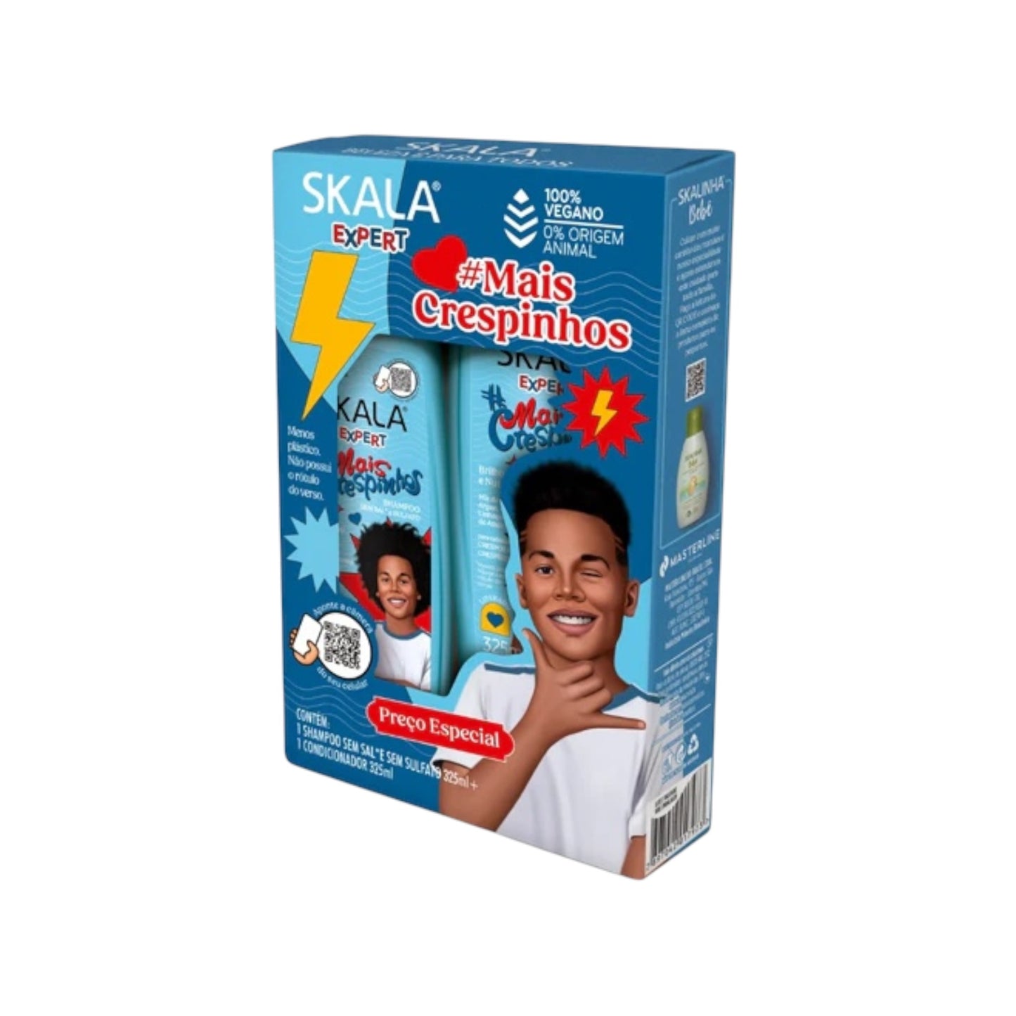 Skala Mais Crespinhos (Shampoo+conditioner)
