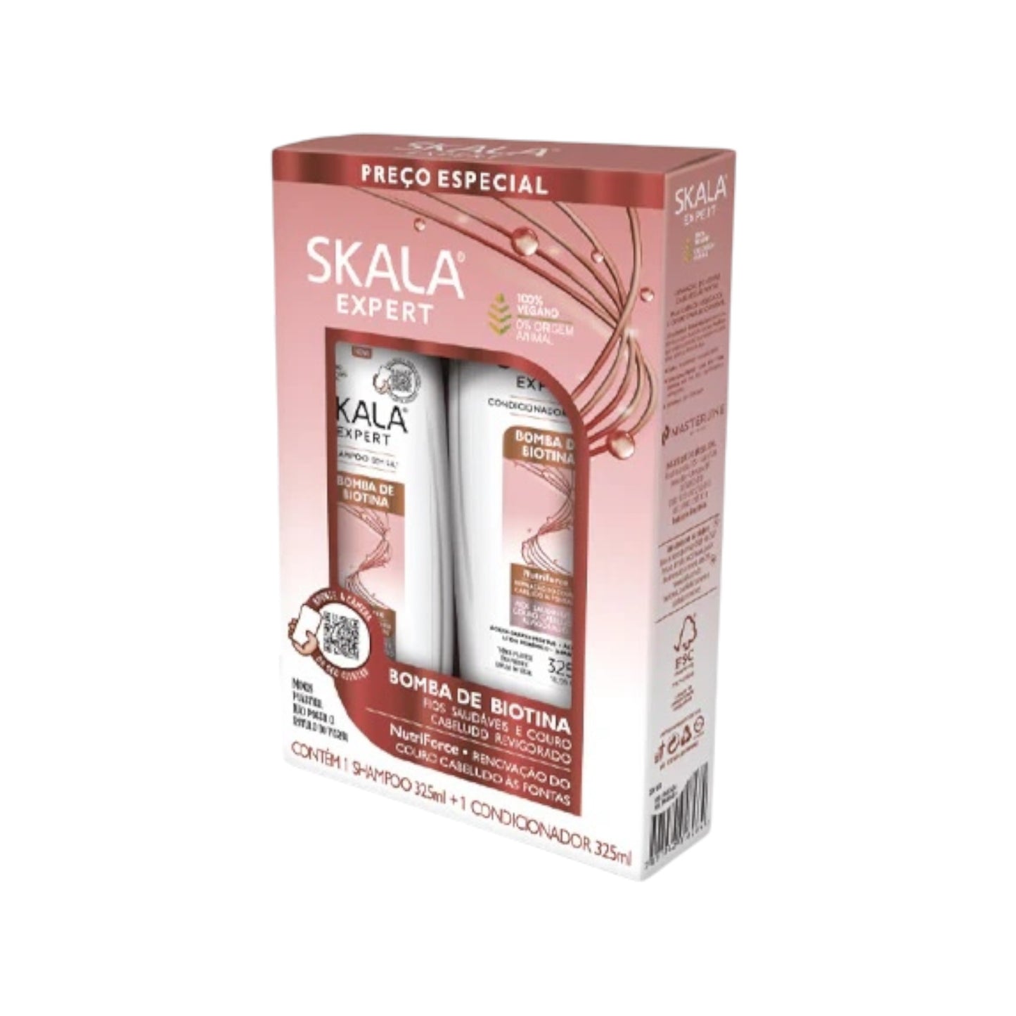 Skala Bomba De Botanica (Shampoo+ Conditioner) 325ml