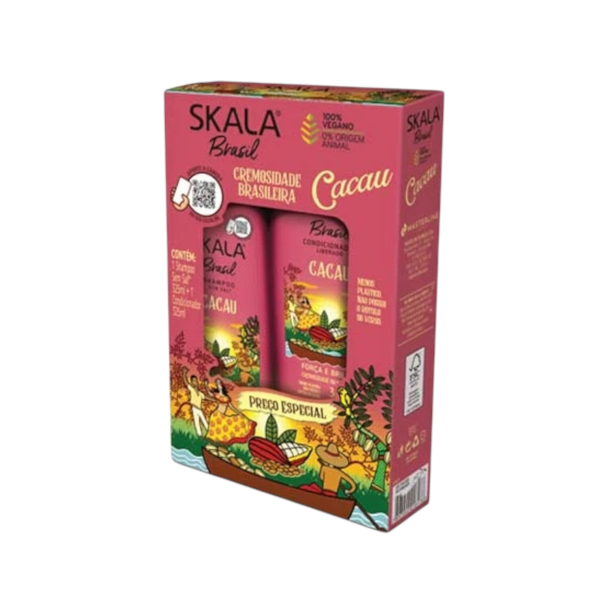 Skala Cacau (Shampoo + Conditioner) 325ml