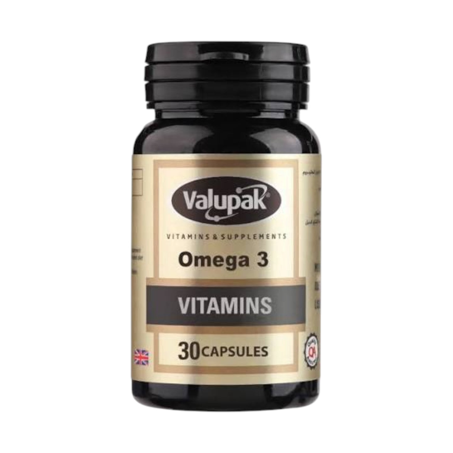 Valupak Omega 3 Fish Oil
1000mg 30 Capsules