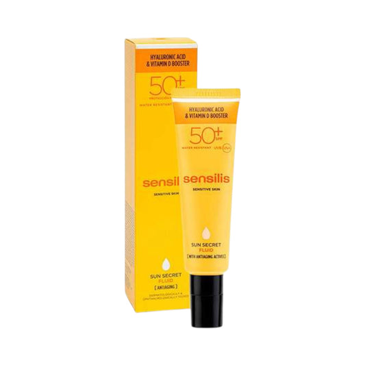 Sensilis Sun Secret سائل واقي الشمس SPF50+ بحجم 50 مل