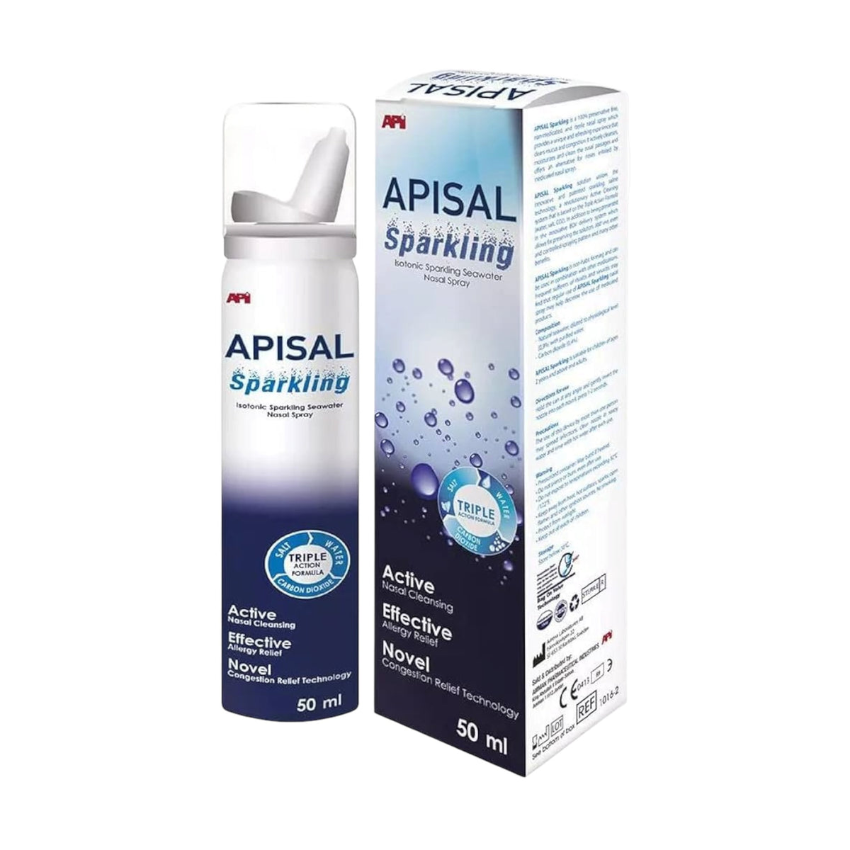 Apisal Sparkling Nasal
Spray 50Ml