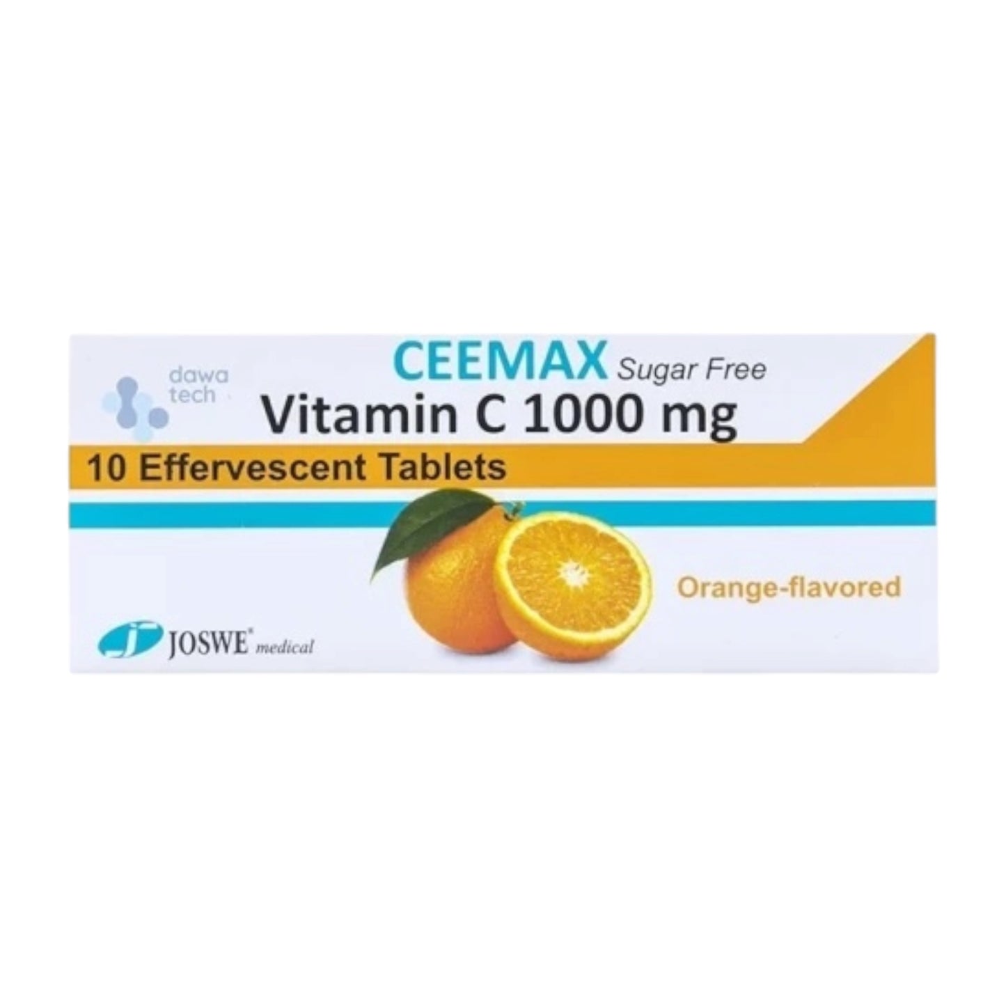 Joswe Ceemax Vitamin C
1000mg 10 Effervescent
Tablets