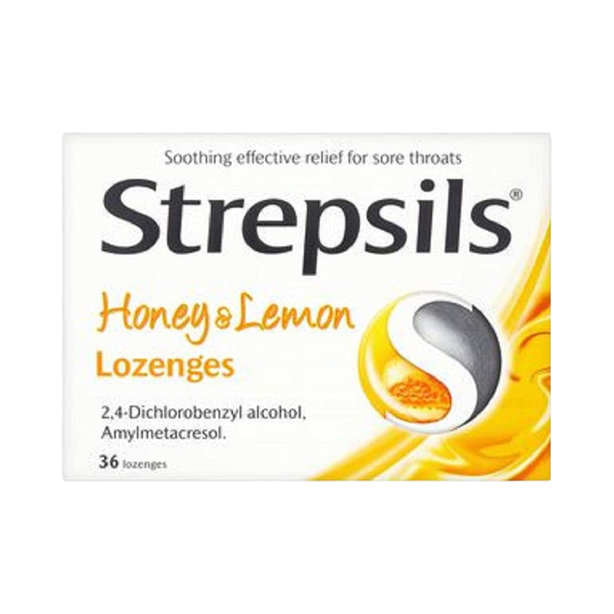 Strepsils Honey & Lemon 36 Lozenges