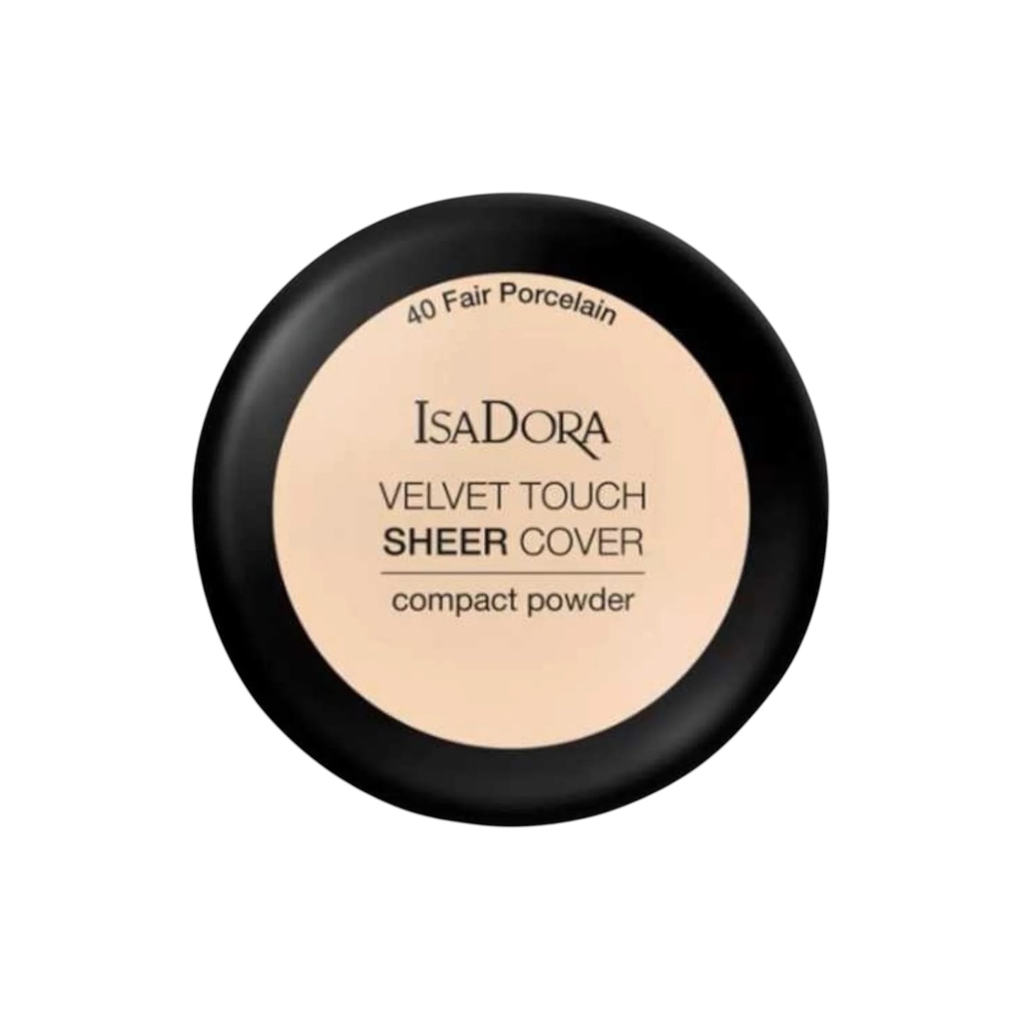 Isadora Sheer Cover Compact Powder 40 Fair Porcelain