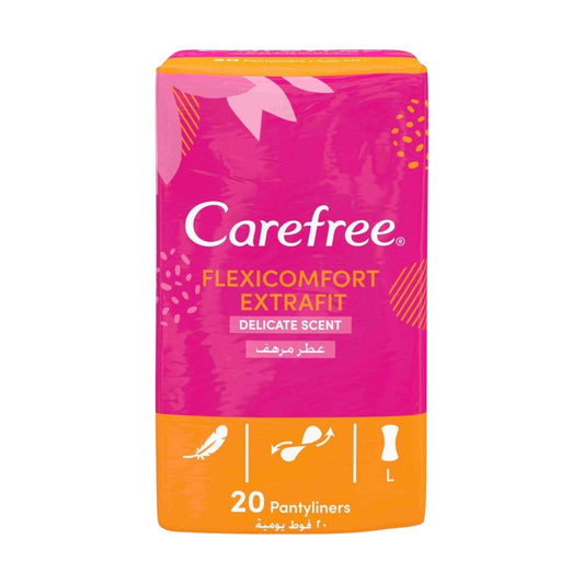 Carefree Flexicomfort Cotton Pantyliner 20