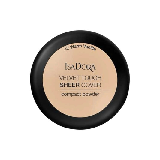 Isadora Sheer Cover Compact Powder 42 Warm Vanilla