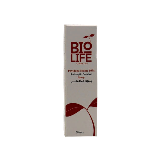 Biolife Povidine lodine Spray
10% 50 ml