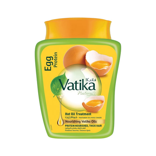 Vatika Hot Oil Treatment Protein Nourished, Thick Hair Egg Protein 1kg