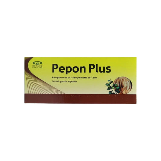 Mepaco Pepon Plus 20 Capsules