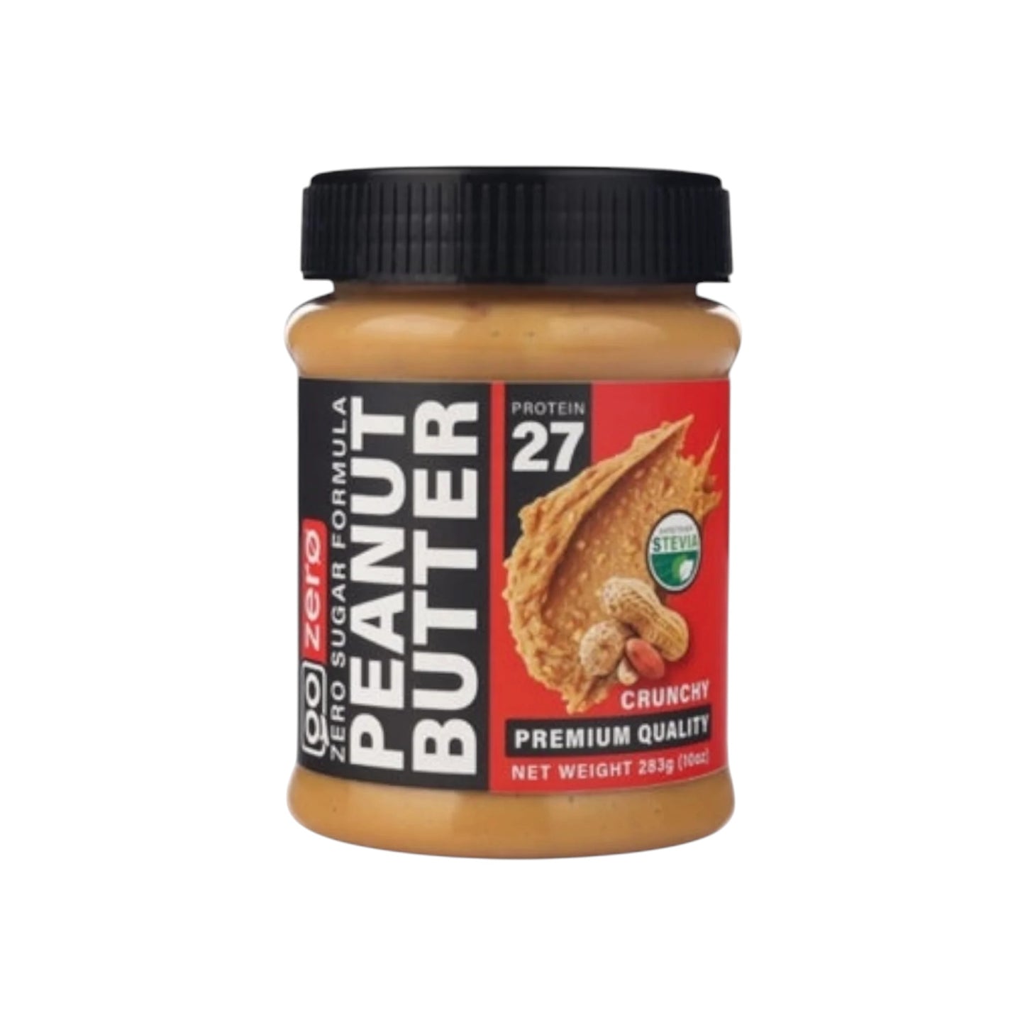 Go Zero Peanut Butter
Crunchy Jar 283g