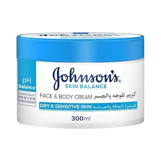 Johnsons Skin Balance Face & Body Cream 300ml